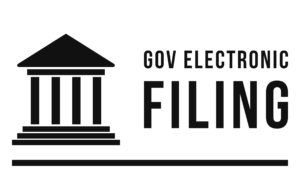 Gov Electronic Filing Logo
